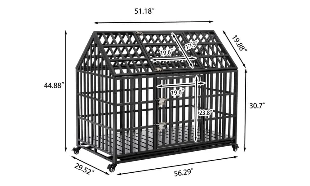 heavy duty dog crate sizing