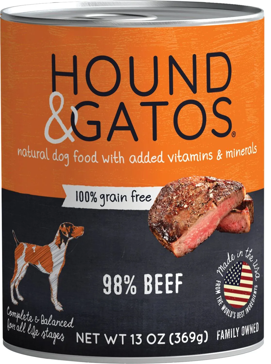 Hound and Gatos Wet Dog Food