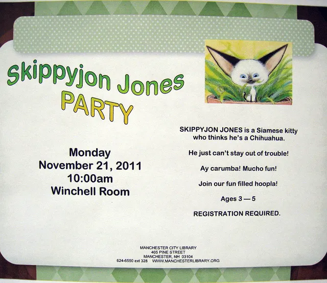 Illustration from Skippyjon Jones book