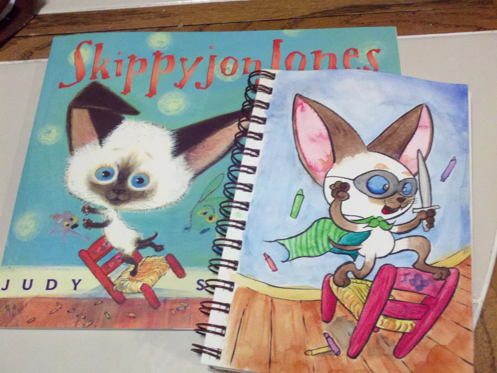 Illustration of Skippyjon Jones as El Skippito