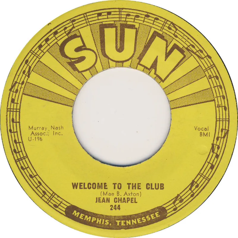 Jean Chapel - Welcome to the Club