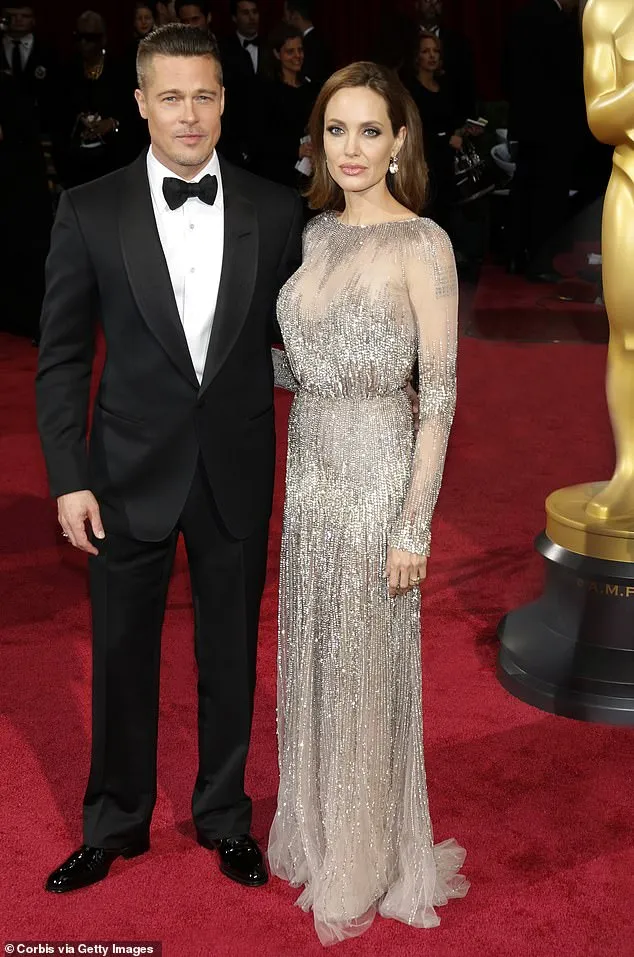 Jolie and Pitt split in 2016 after 12 years together, including two years of marriage; seen in 2014