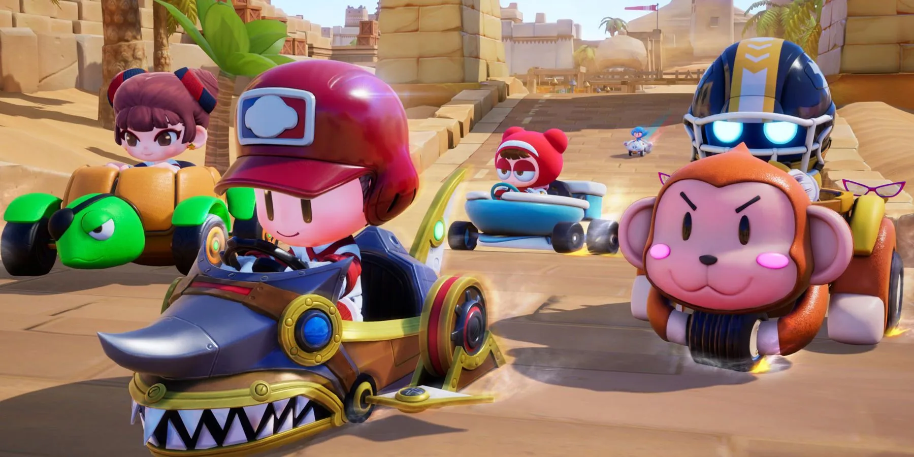 KartRider Drift screenshot with characters racing