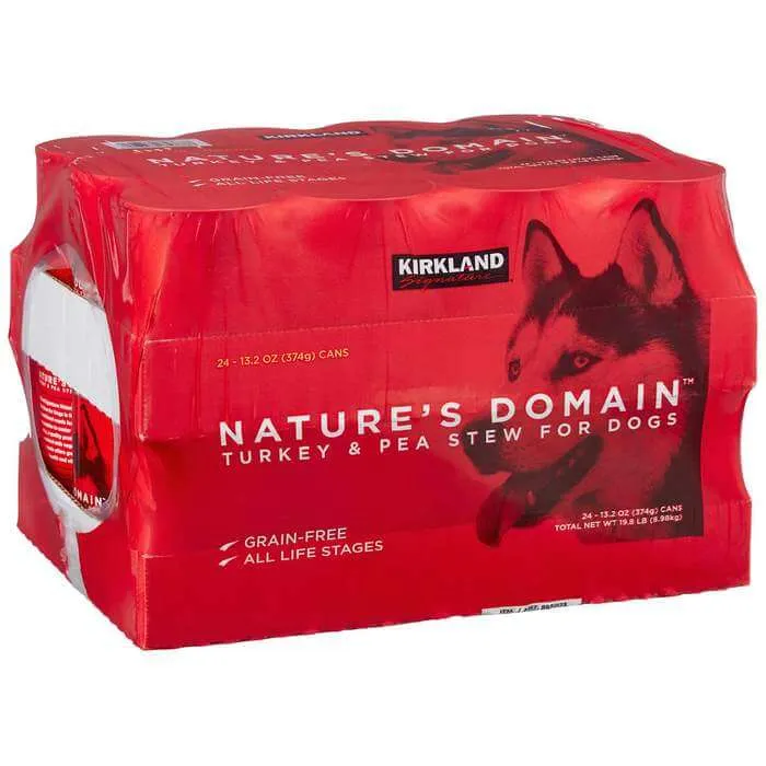 Kirkland Signature Nature's Domain Turkey and Pea Stew