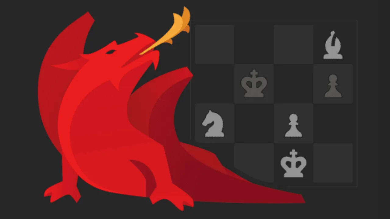 Komodo chess engine user interface on Chess.com, demonstrating how chess computer programs analyze positions.