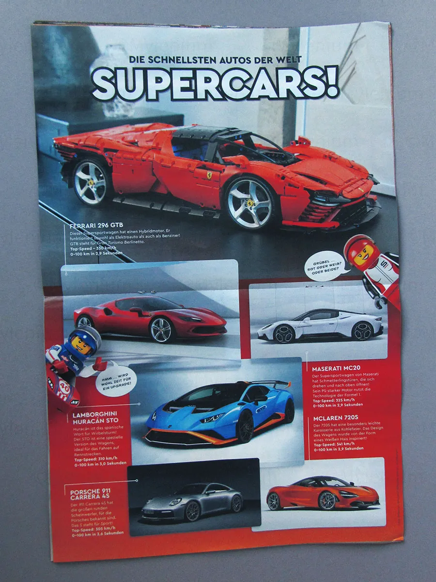 LEGO Magazine, LEGO Explorer, February 2023, Poster