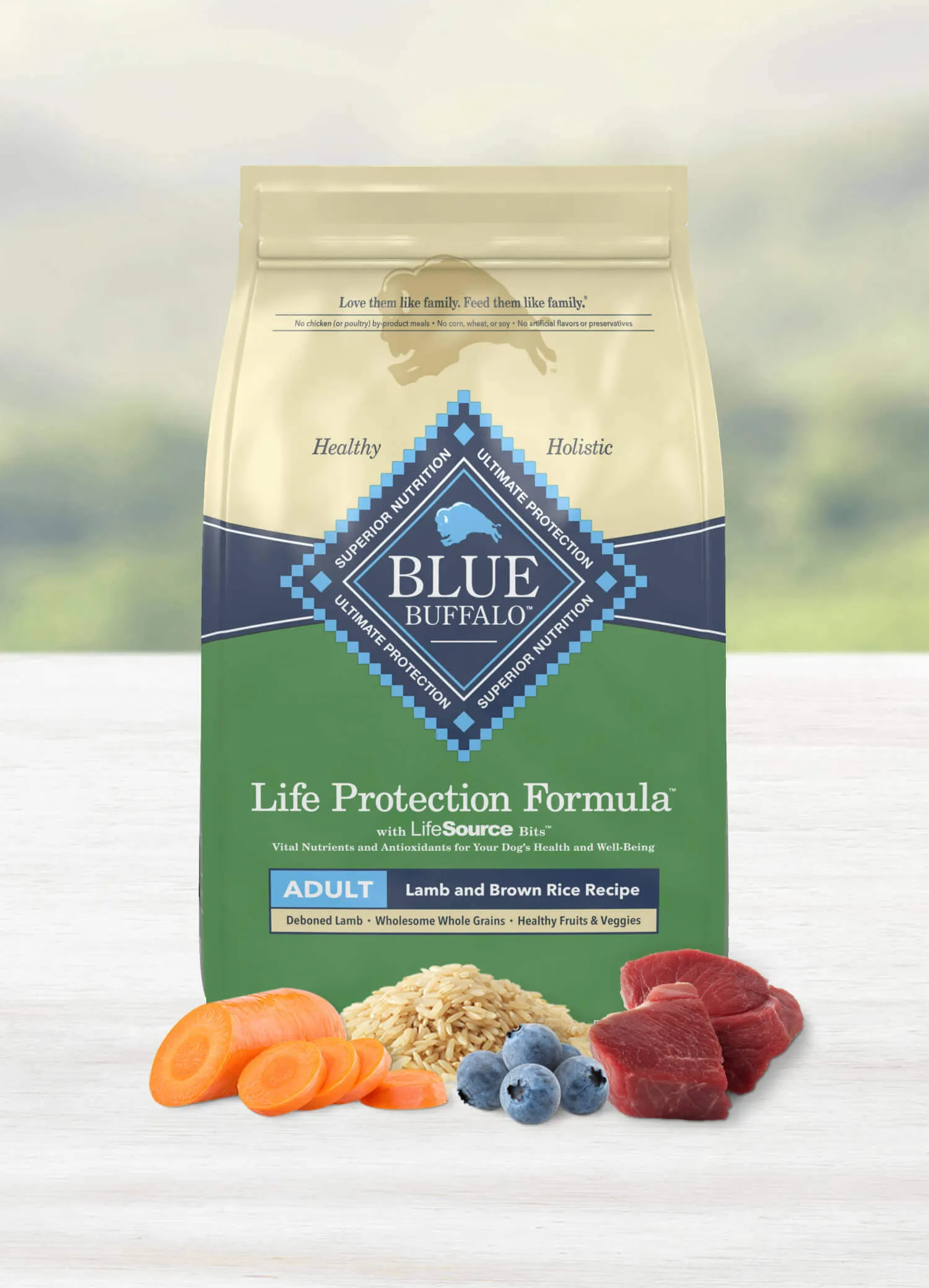 Life protection formula adult lamb & brown rice recipe dog dry food