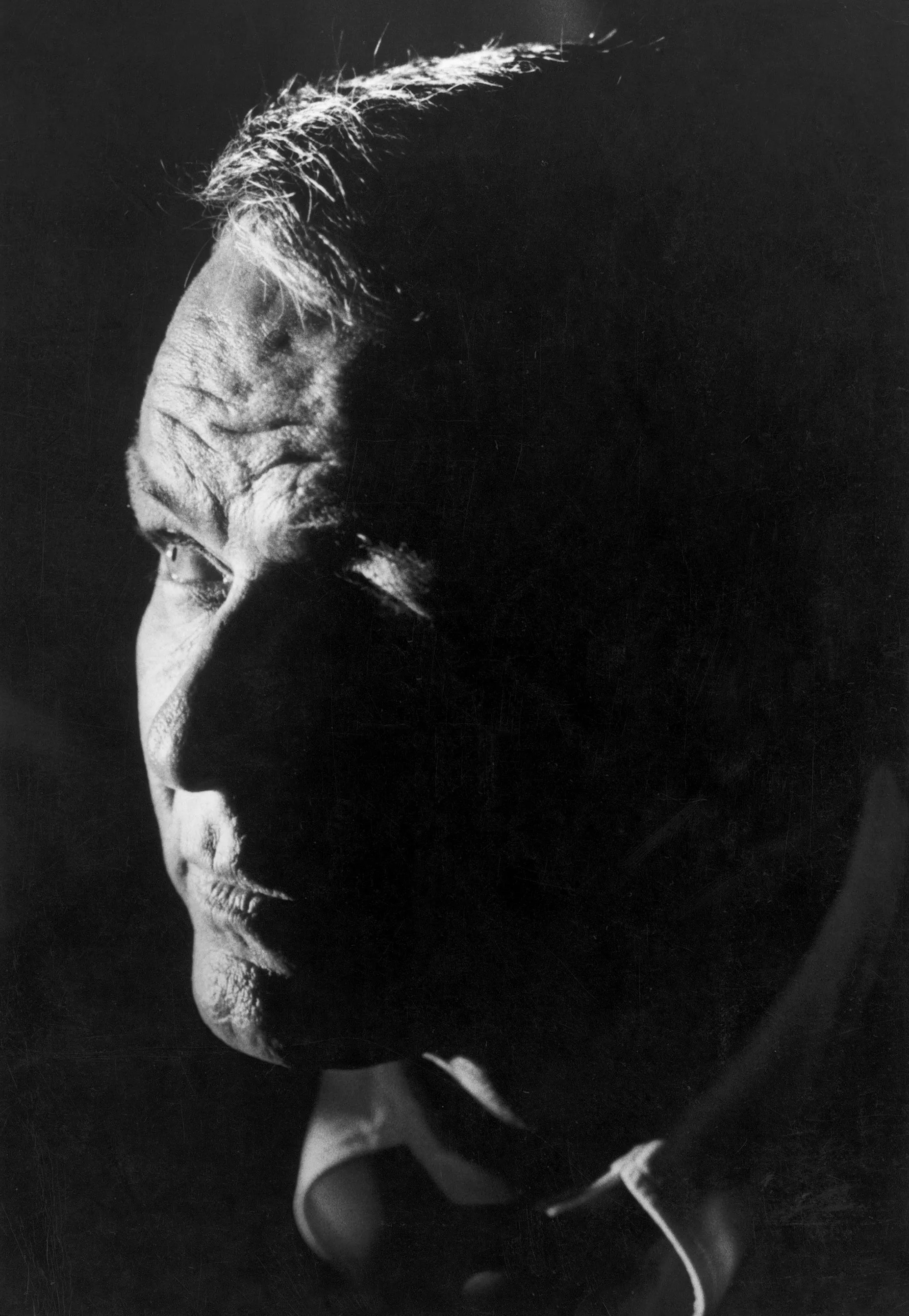 Lip, Chin, Jaw, Monochrome photography, Monochrome, Black hair, Black-and-white, Portrait, Portrait photography, Wrinkle,