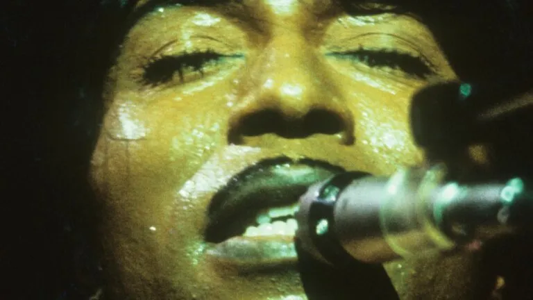 Little Richard being inducted into the Rock and Roll Hall of Fame in 1986