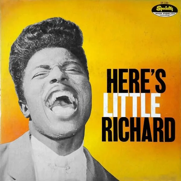 Little Richard performing live in the 1950s, showcasing his energetic stage presence.