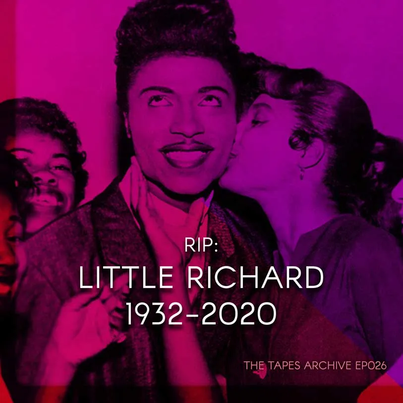 Little Richard performing on stage in the 1950s