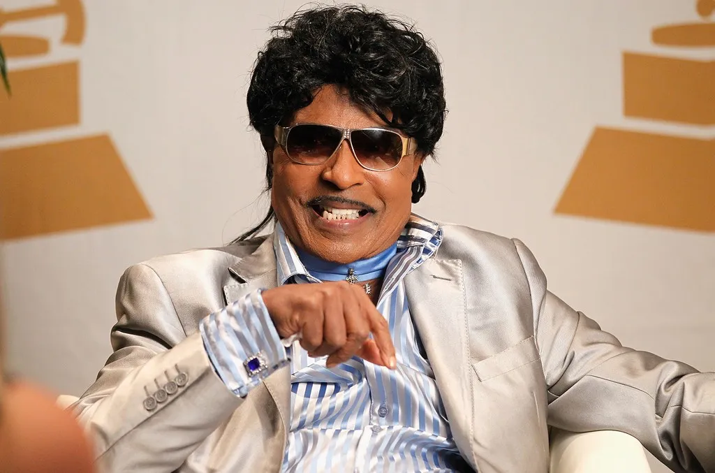 Little Richard performing on stage