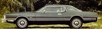 Luxurious 1976 Ford Thunderbird, offering special interior luxury groups