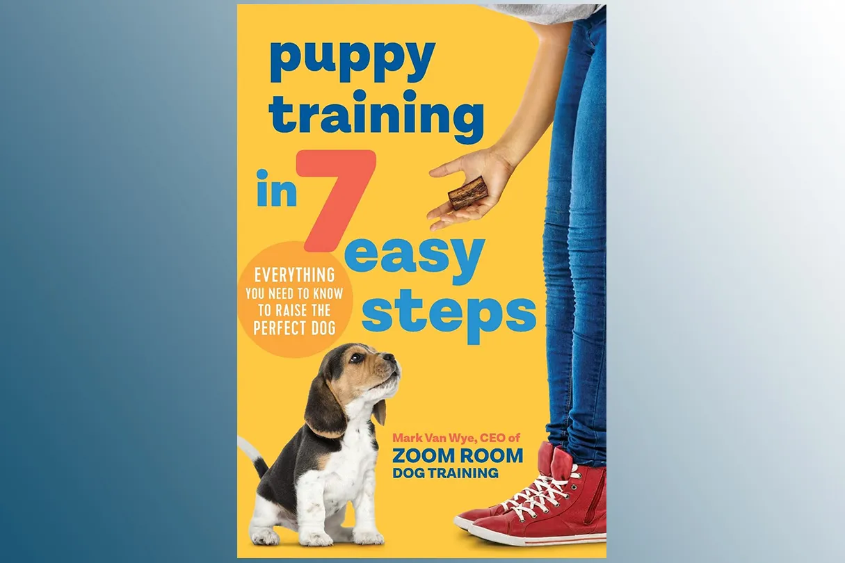Mark Van Wye's 'Puppy Training in 7 Easy Steps', a practical guide for new UK puppy owners