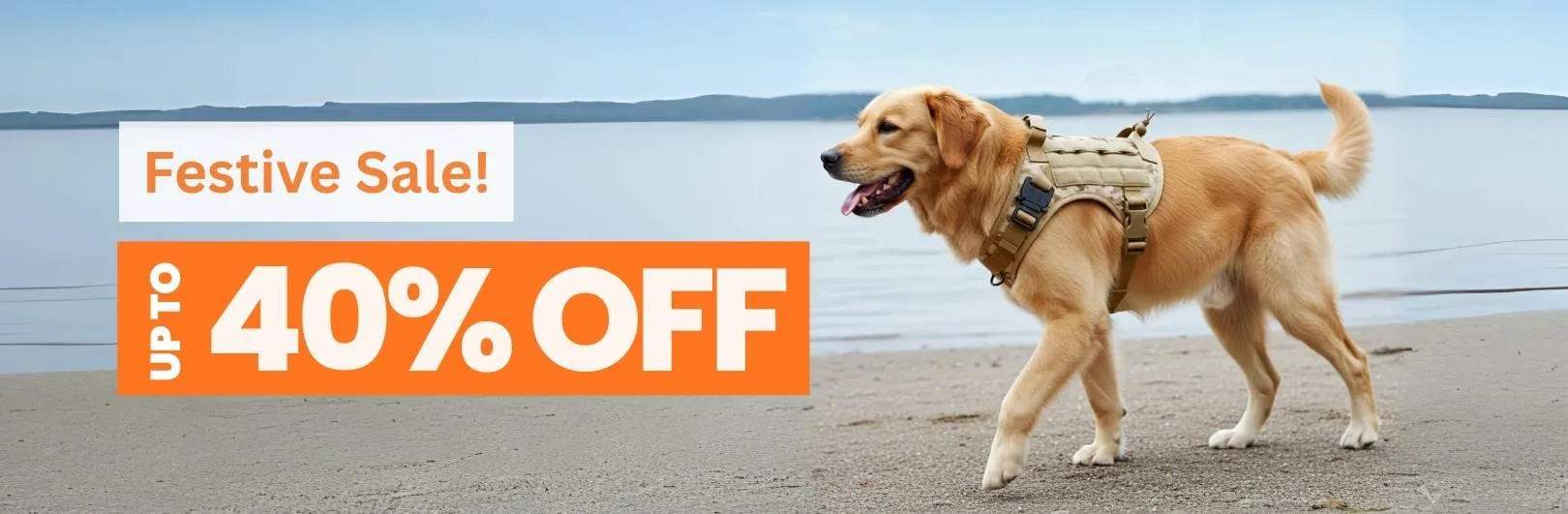 Military Dog Harness for White German Shepherd Training