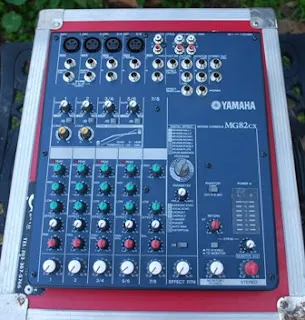 Mixing board with multiple inputs