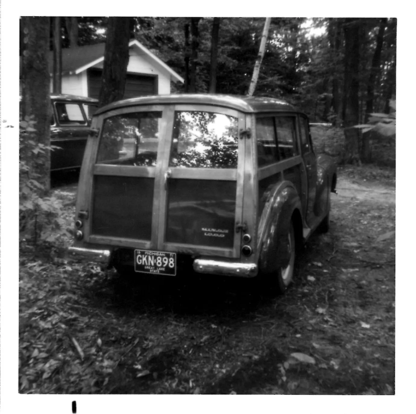 Morris Traveler family car rear