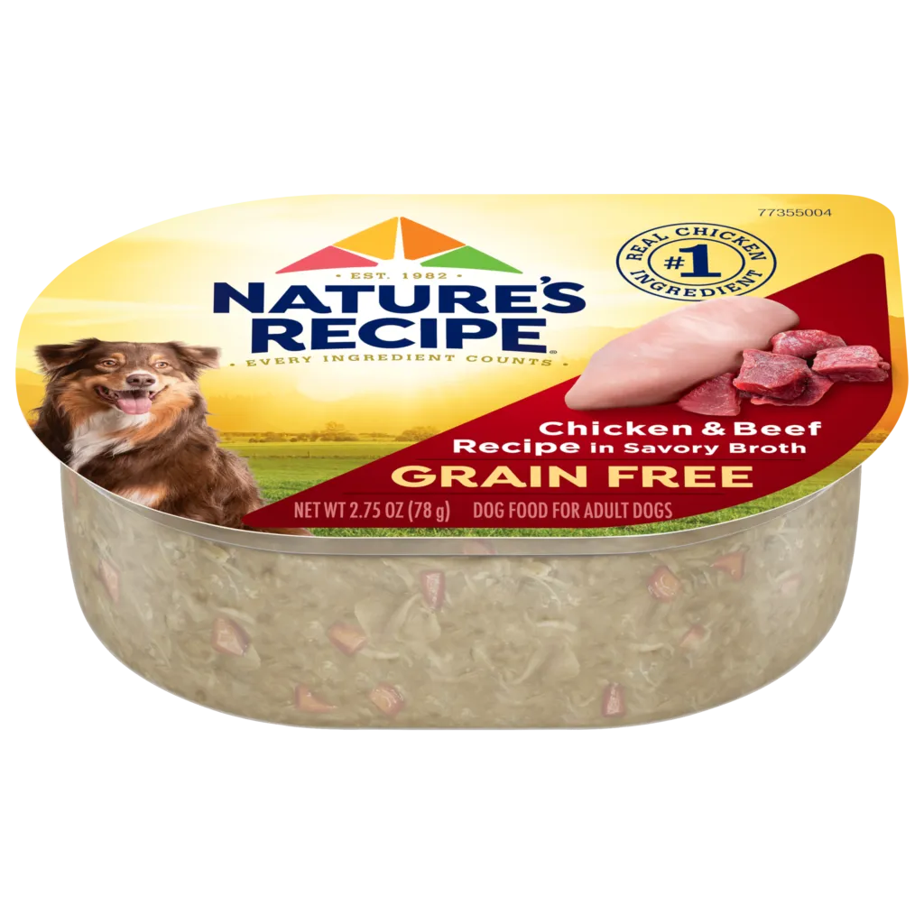 Natures Recipe Chicken And Beef Grain Free Wet Dog Food