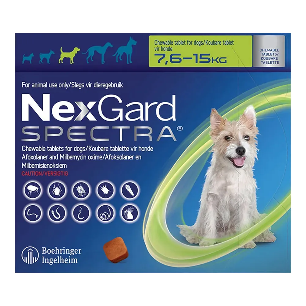 NexGard flea and tick chewable for dogs