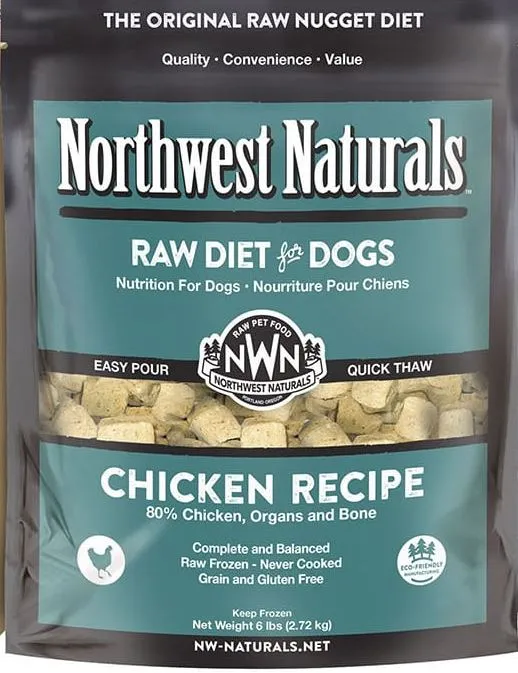 Northwest Naturals Chicken Raw Diet Dog Food