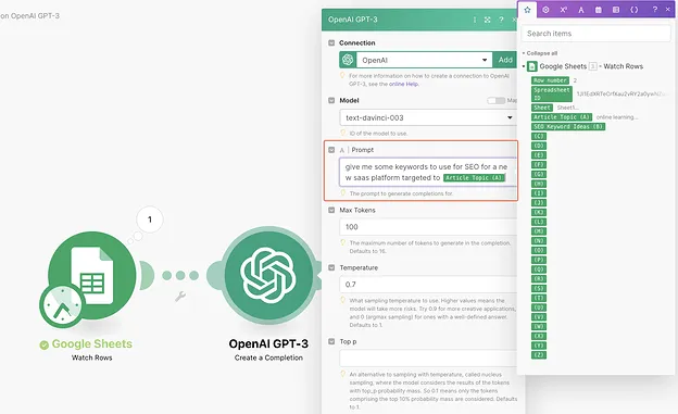 OpenAI GPT-3 Module Configuration