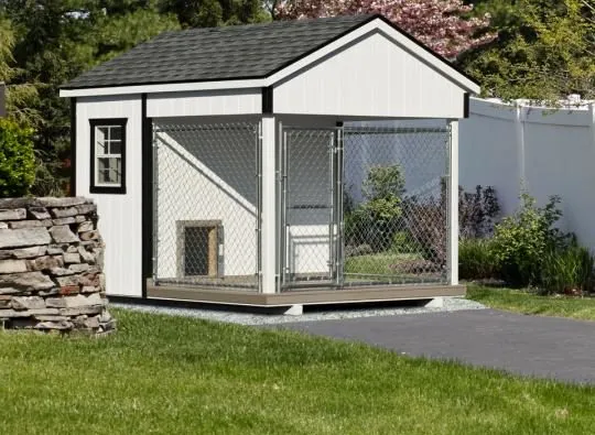outdoor dog kennel