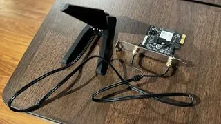 PCIe WiFi Card Internal View
