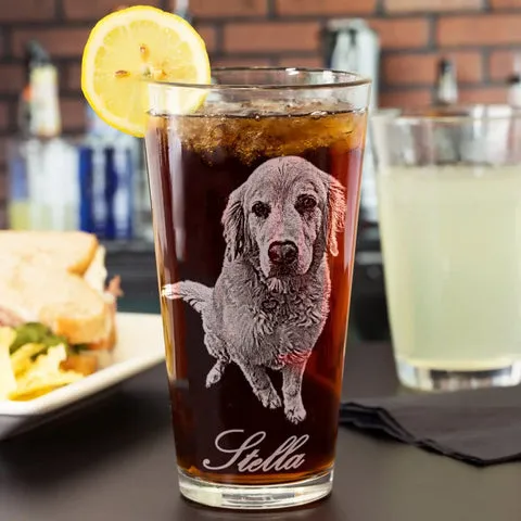 Pet Pint Glass
