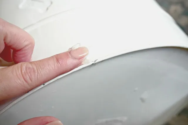 Petroleum jelly on a dog food storage bin