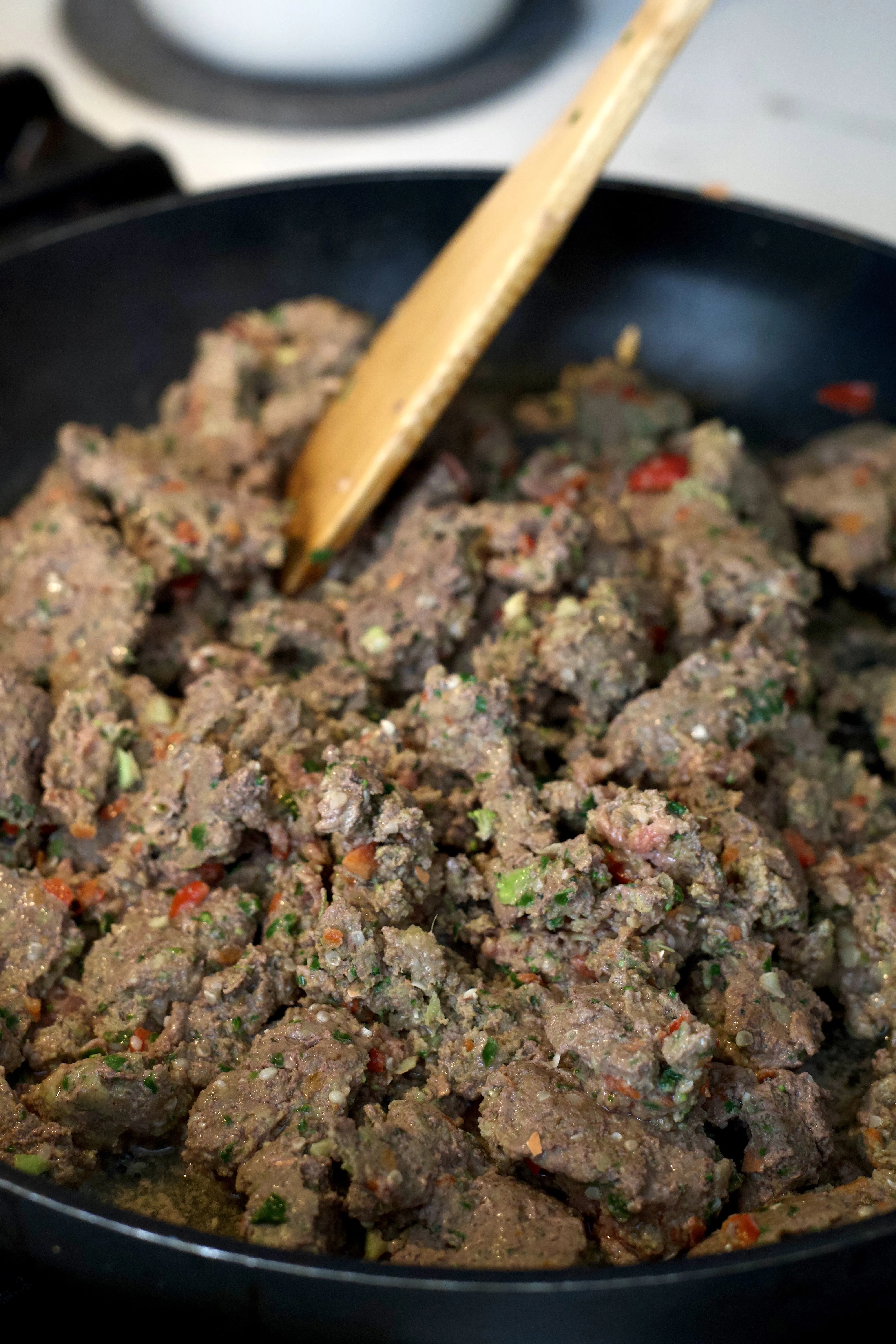 Portioned homemade dog food in reusable freezer bags