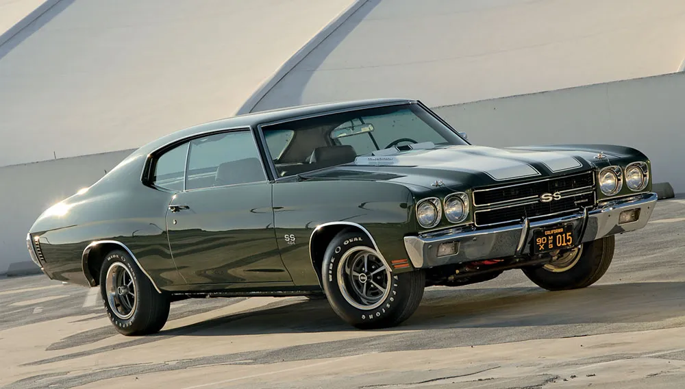 Powerful 1970 Chevy Chevelle LS34/LS6 in a classic setting