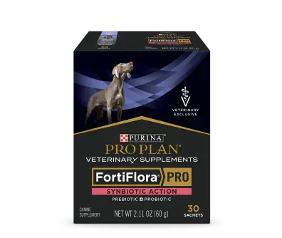 Purina Fortiflora Synbiotic Dog Probiotic for Diarrhea