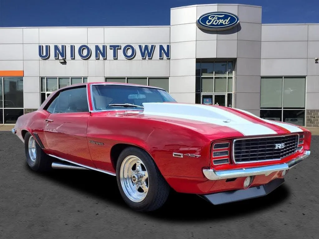 Red 1969 Chevrolet Camaro RS