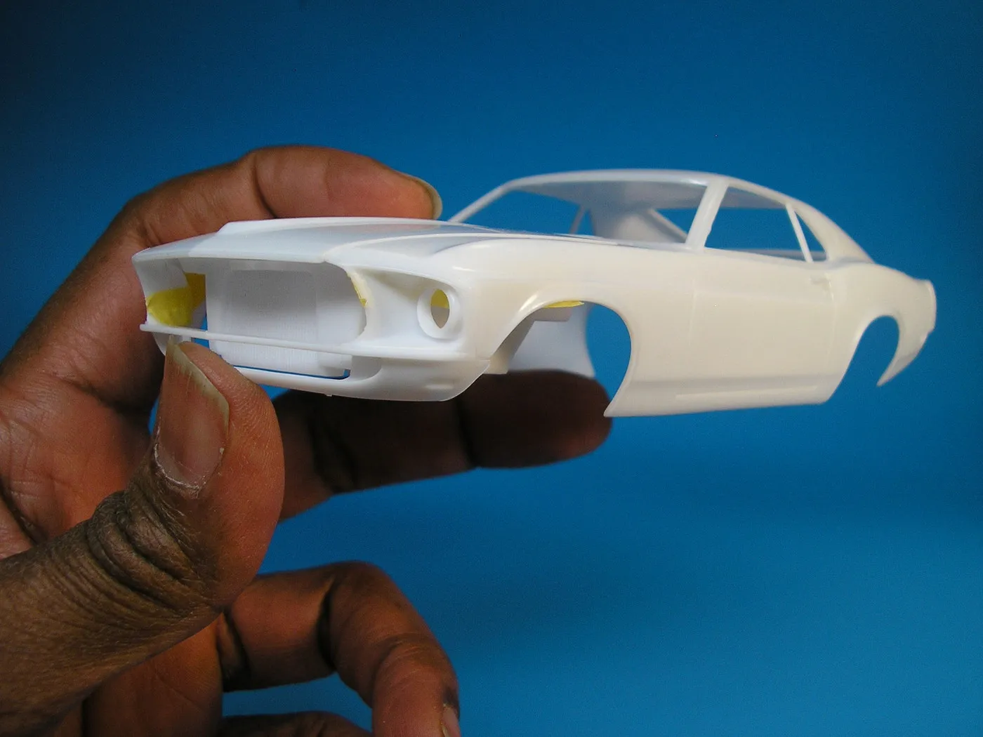 Revell 1969 Boss 302 Mustang Model Kit Front End