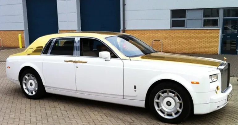 Rolls-Royce Phantom Solid Gold