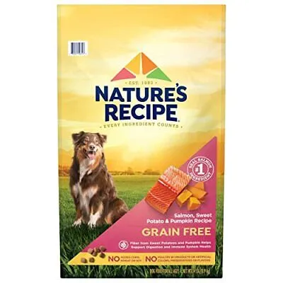 Salmon, Sweet Potato, and Pumpkin Dog Food Ingredients