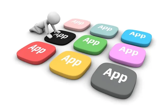 Screenshot of a media player application software