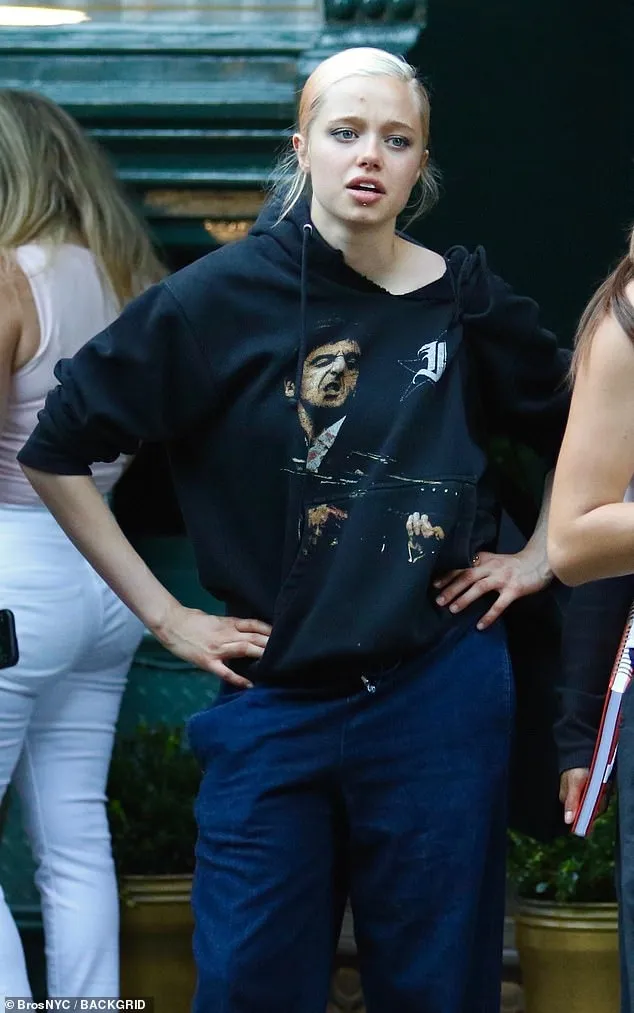 Shiloh Jolie-Pitt unveiled a daring transformation while shopping at the bustling San Gennaro Festival in Manhattan’s Little Italy this week