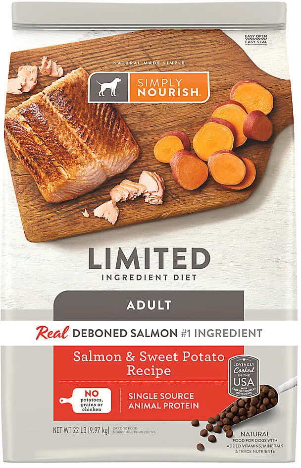 Simply Nourish Salmon and Sweet Potato Dry Dog Food