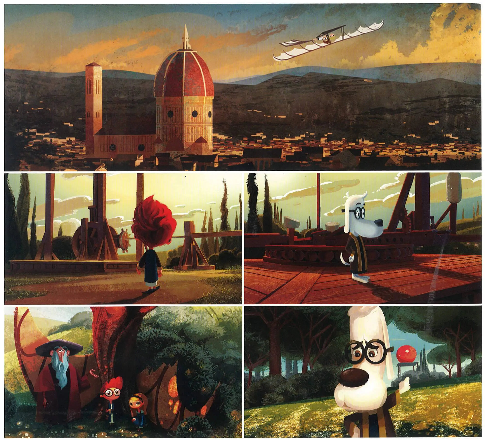 Storyboard or scene breakdown