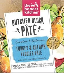 The Honest Kitchen Butcher Block Turkey &amp; Autumn Veggies canned dog food for all life stages