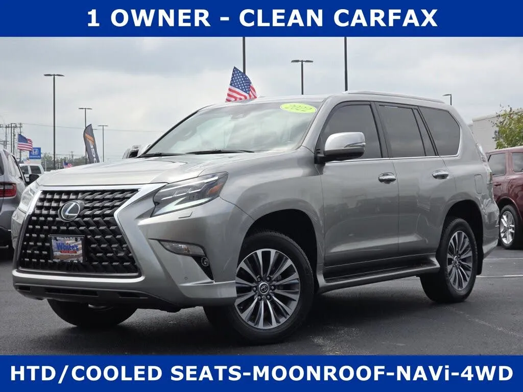 The luxurious interior of the 2023 Lexus GX 460 Luxury