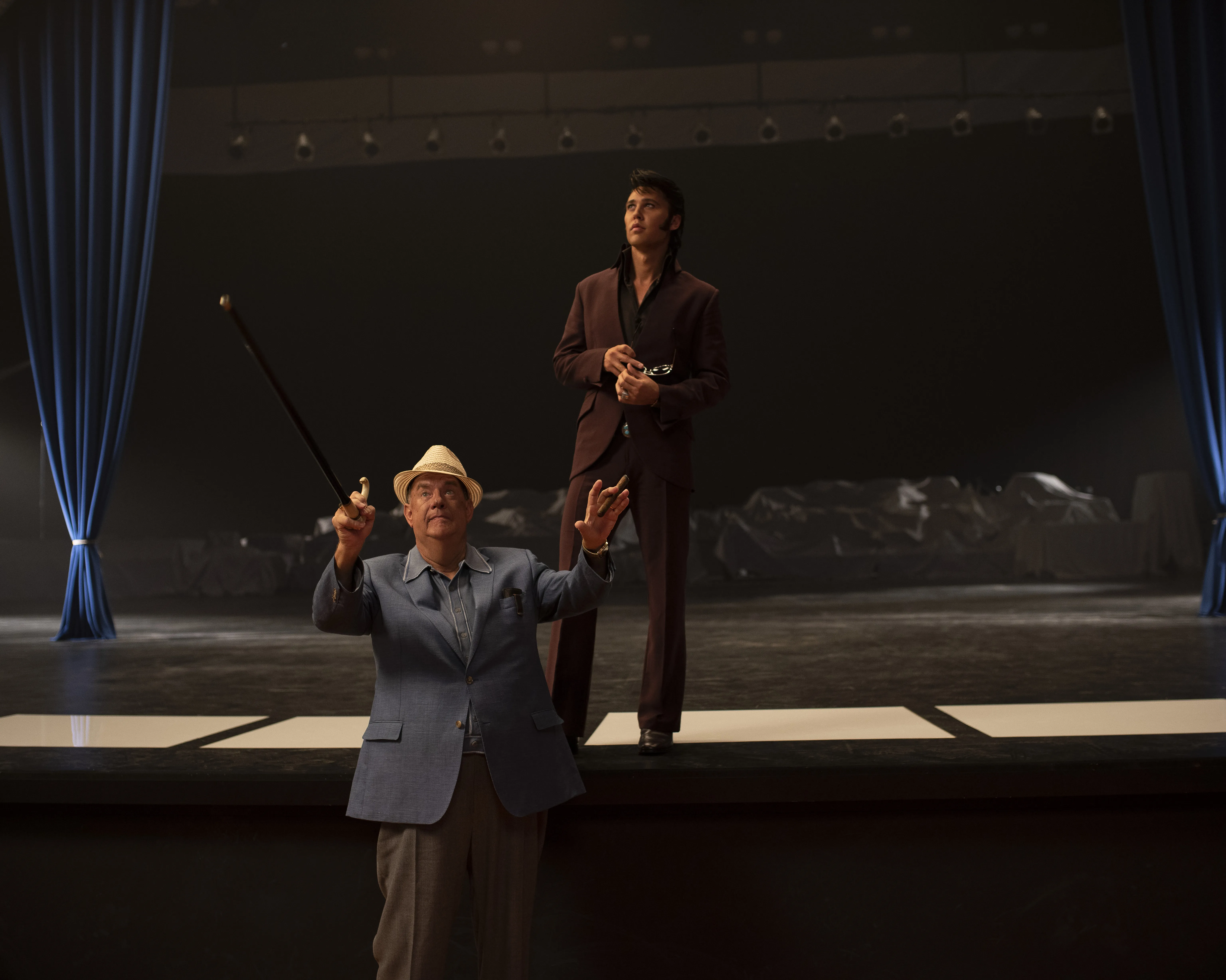 Tom Hanks and Austin Butler in ‘Elvis’ Warner Bros. Pictures