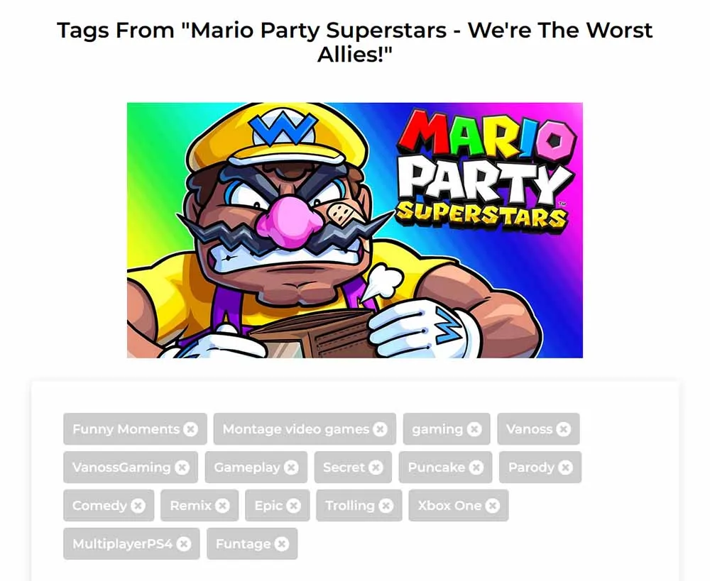 vanoss youtube gaming tags