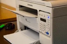 Various Output Devices including a monitor, a printer and a speaker