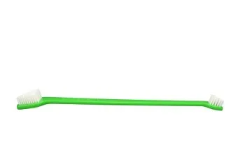 Vetoquinol Enzadent Dual-Sided Cat &amp; Dog Toothbrush, an affordable option for pet owners