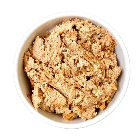 wainwrights atlantic salmon wet food seen from above