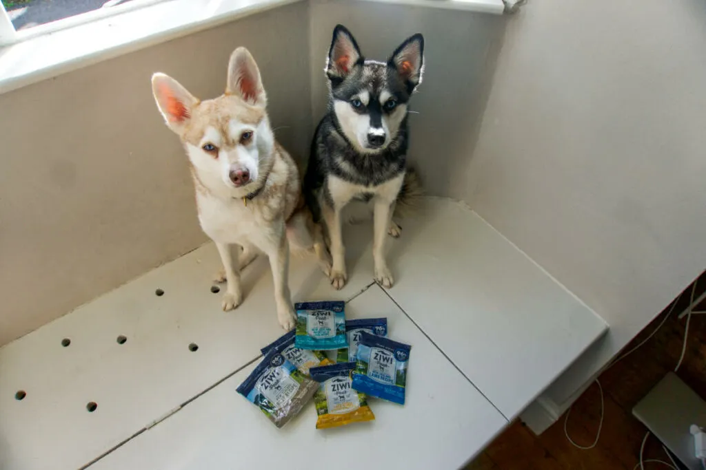 Ziwi Peak dog food packaging