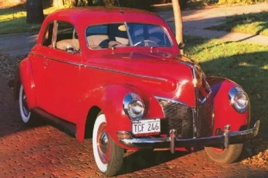 1940 Mercury Club Coupe, showcasing its classic lines and popular design for the era