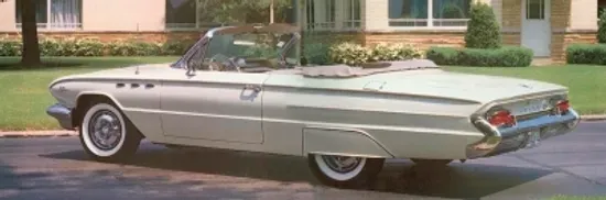 1961 Buick LeSabre Convertible in classic profile